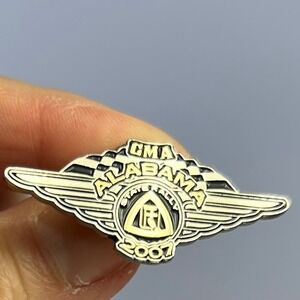 CMA Alabama State Rally 2007‎ Vintage Lapel Pin Winged Design